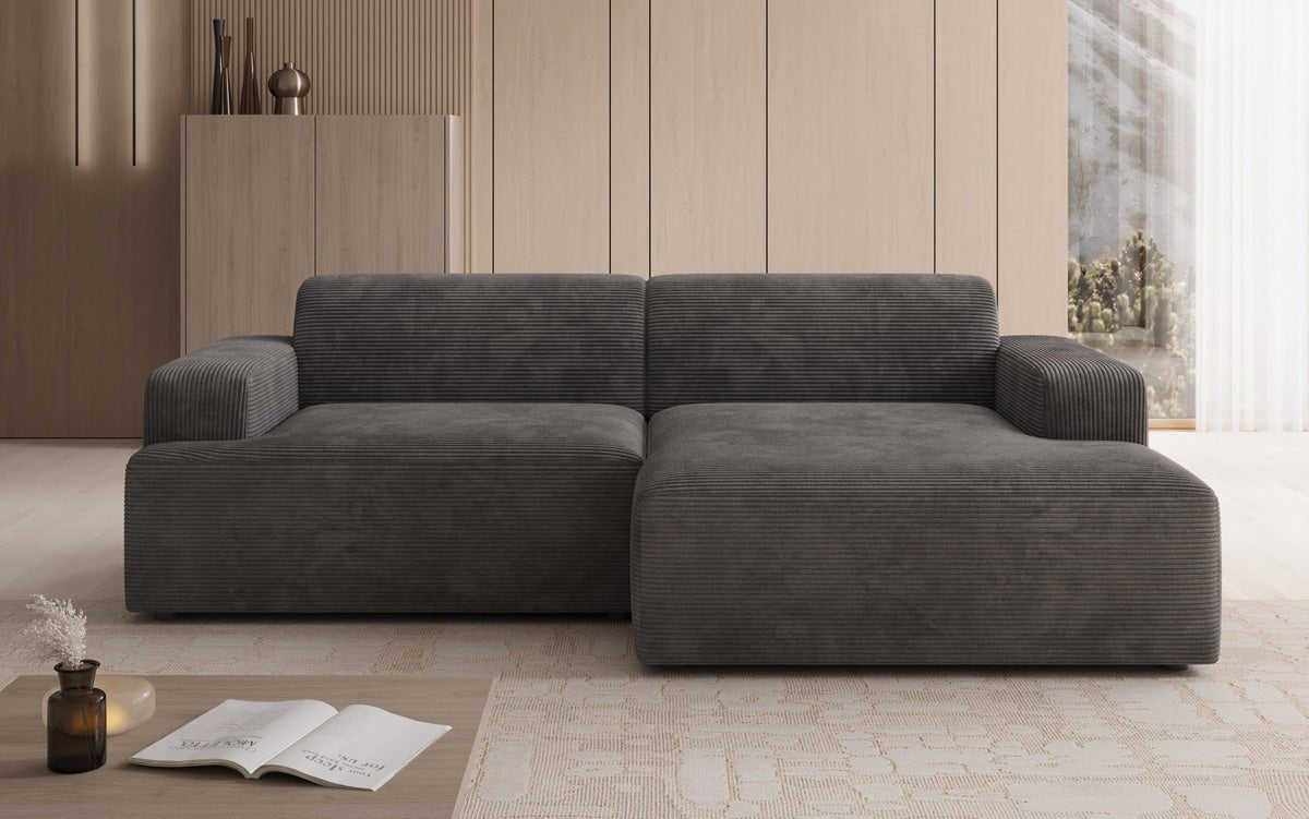 Designer Sofa Monza L i Cordfløjl