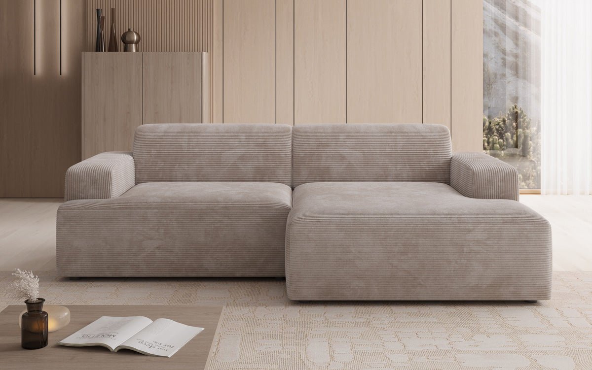 Designer Sofa Monza L i Cordfløjl
