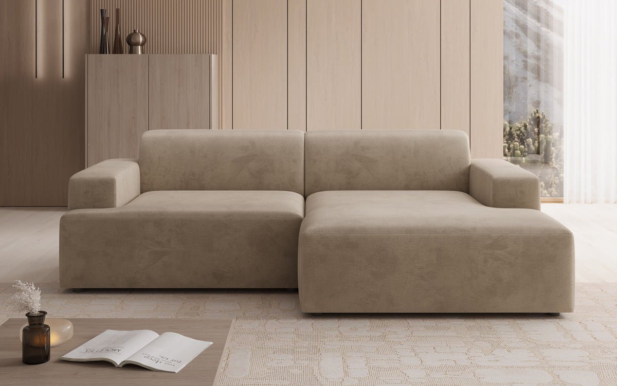 Designer Sofa Monza L in Velour