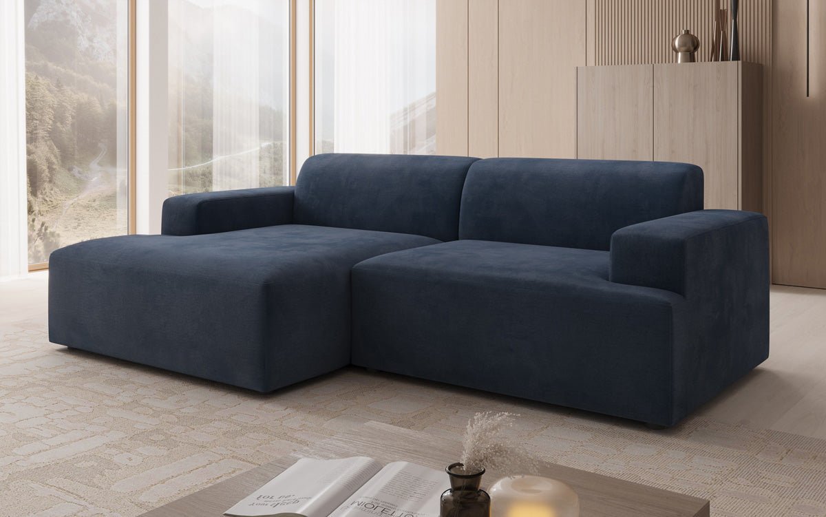 Designer Sofa Monza L in Velour