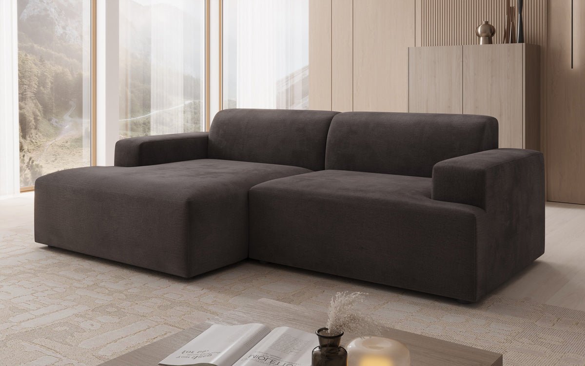 Designer Sofa Monza L in Velour