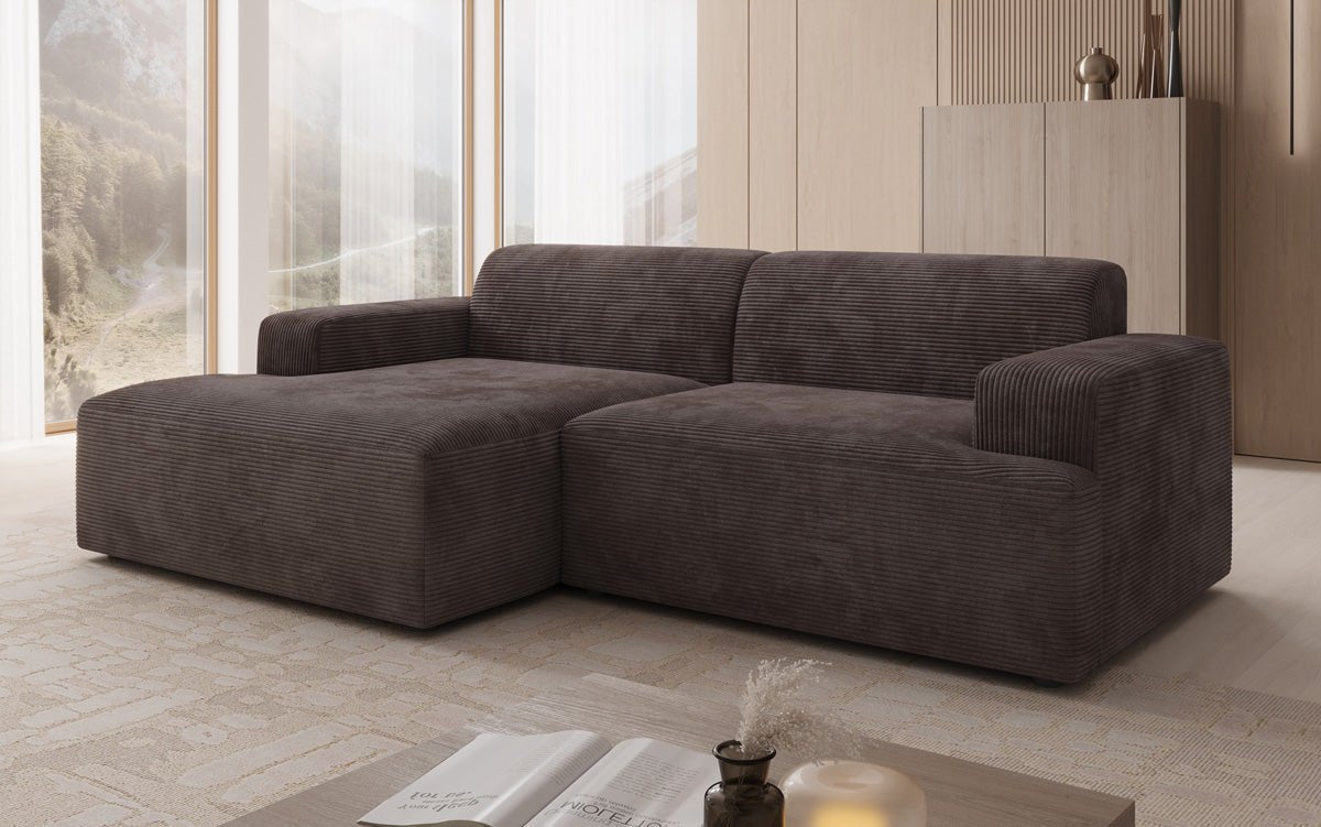 Designer Sofa Monza L i Cordfløjl