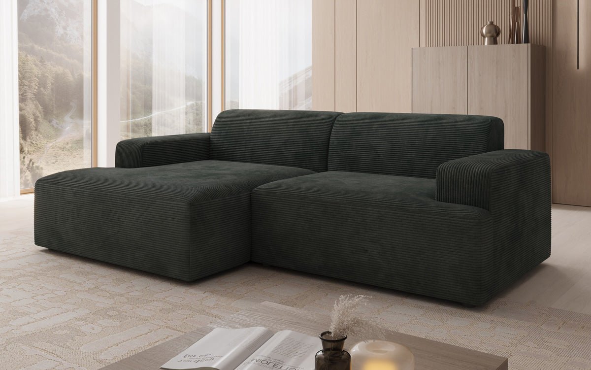 Designer Sofa Monza L i Cordfløjl