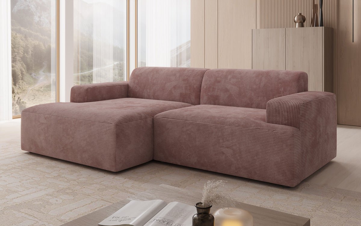 Designer Sofa Monza L i Cordfløjl