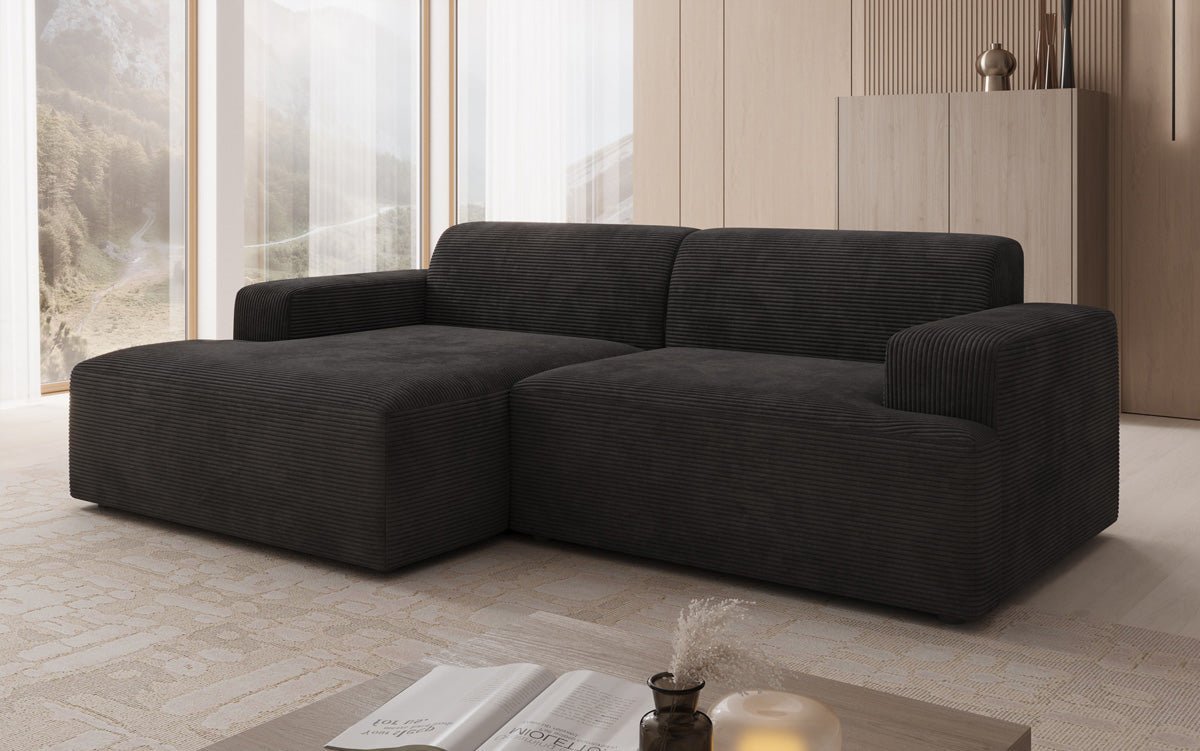 Designer Sofa Monza L i Cordfløjl