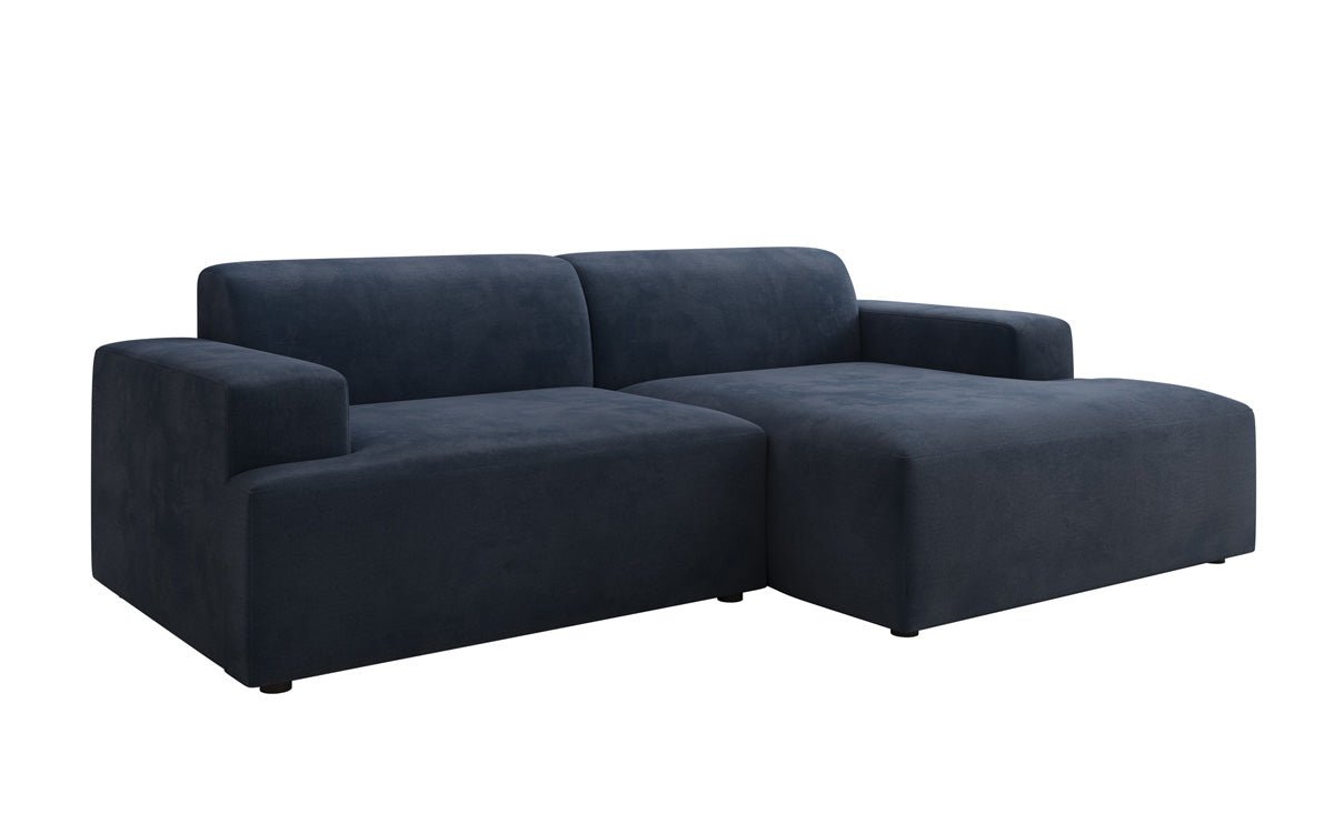 Designer Sofa Monza L in Velour