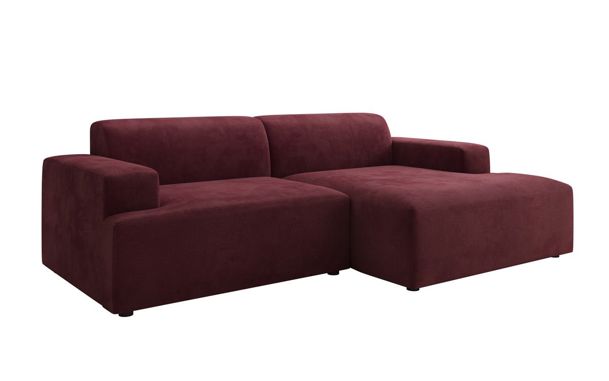 Designer Sofa Monza L in Velour