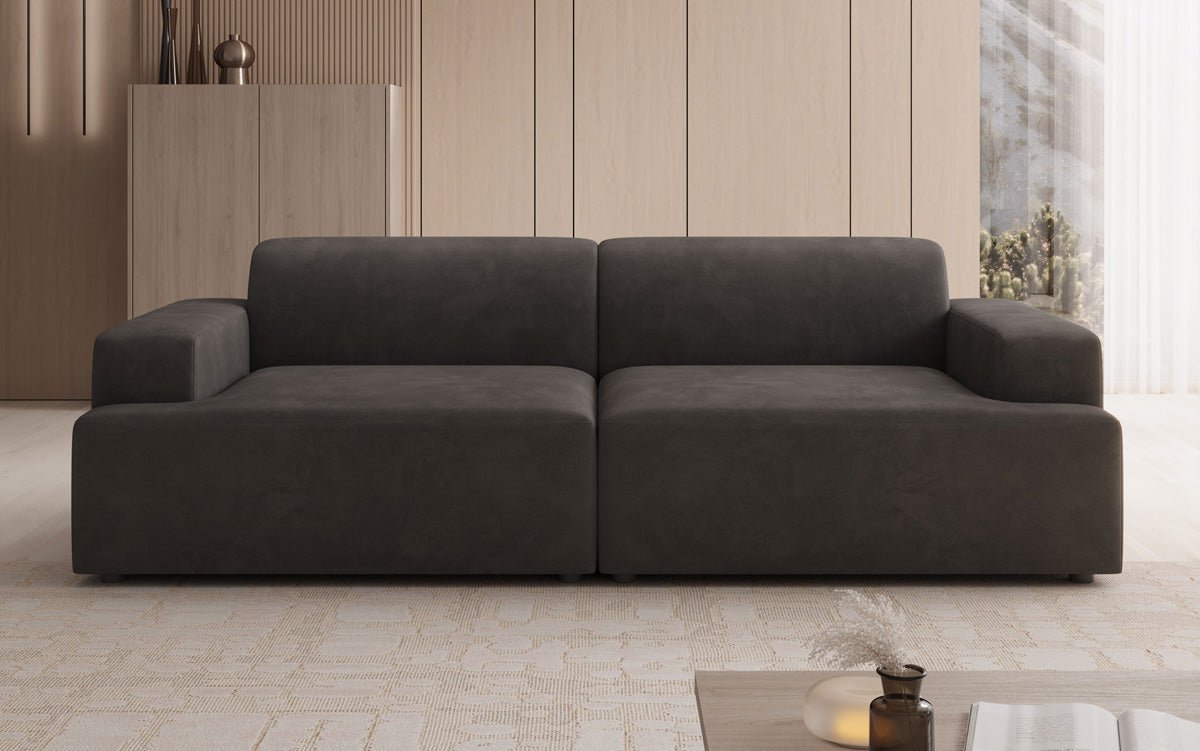 Designer 3-personers sofa Monza i Velour