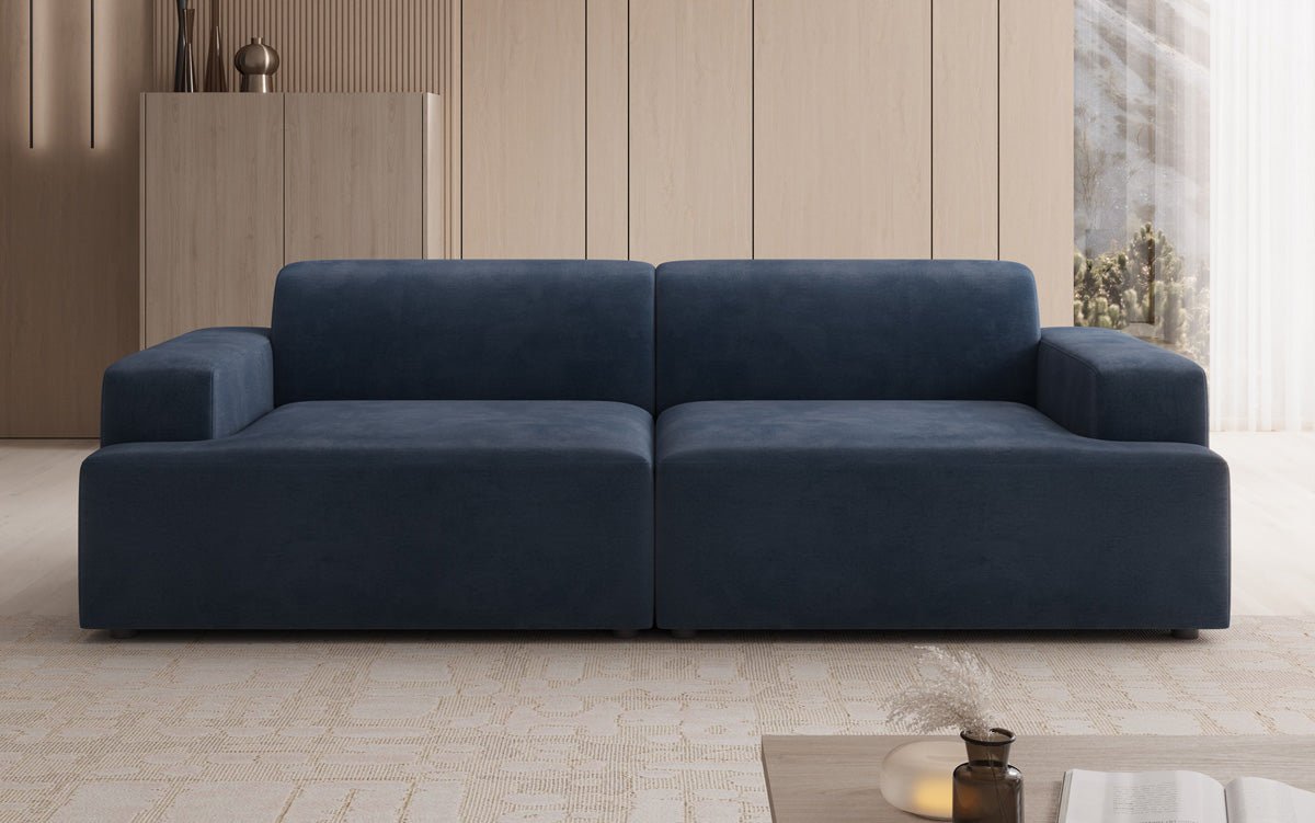 Designer 3-personers sofa Monza i Velour