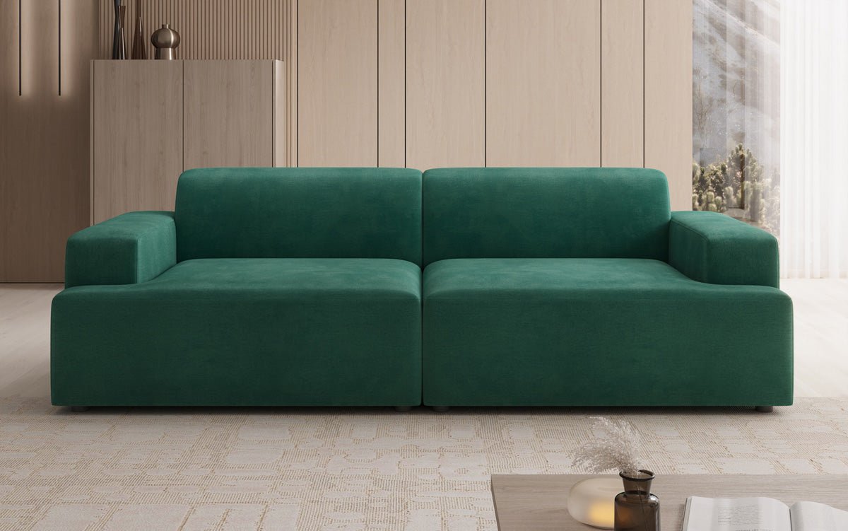Designer 3-personers sofa Monza i Velour
