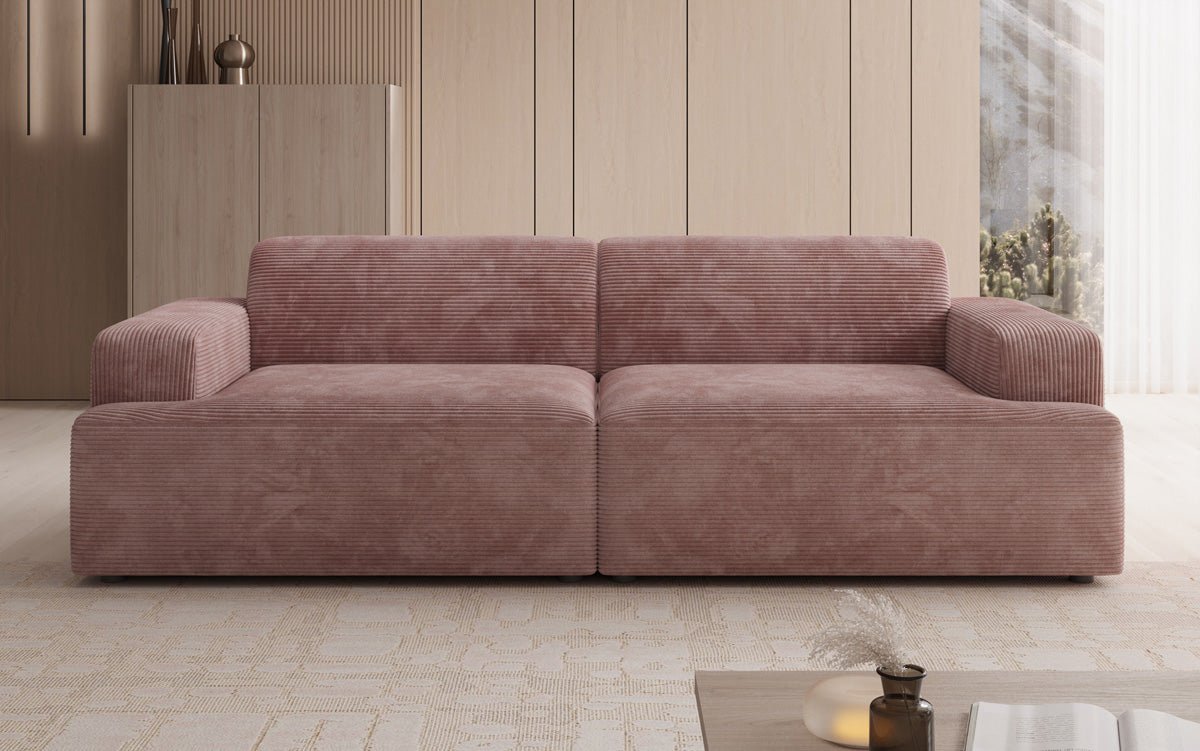 Designer 3 Sitzer Sofa Monza  in Cord