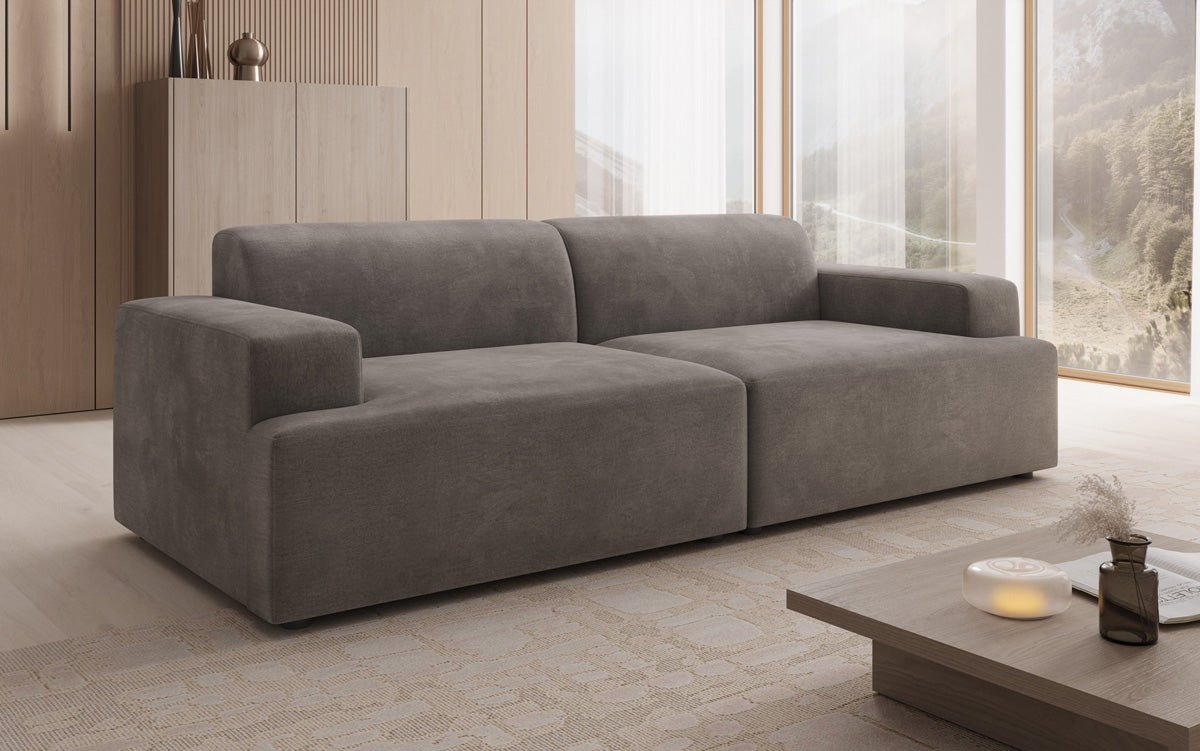 Designer 3-personers sofa Monza i Velour