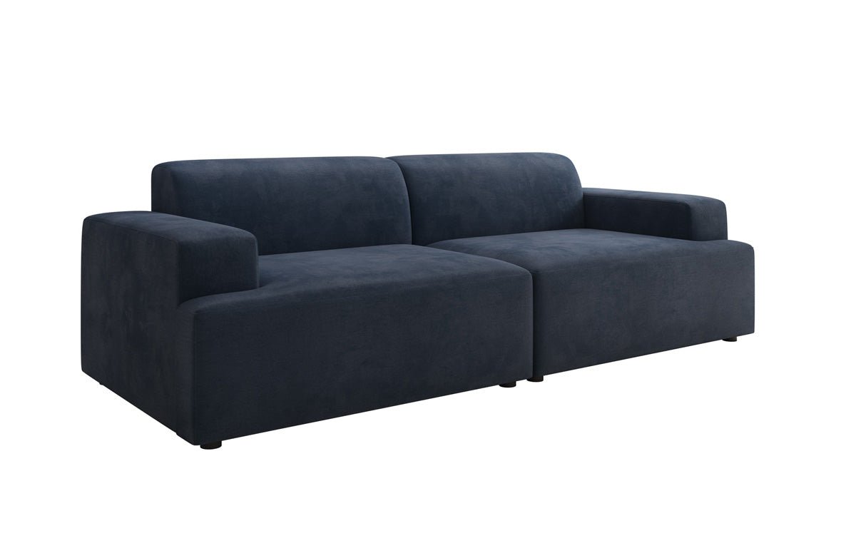 Designer 3-personers sofa Monza i Velour