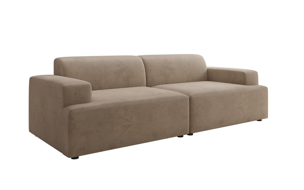 Designer 3-personers sofa Monza i Velour