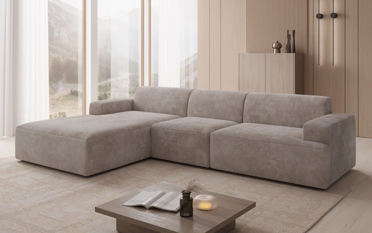Designer Sofa Monza L Maxi i Cordfløjl
