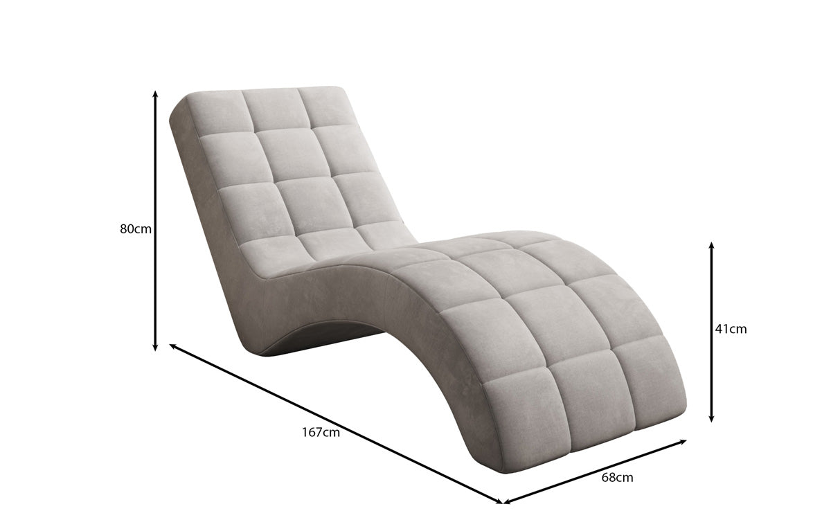 Designer Relax-Liggestol Nela i Velour