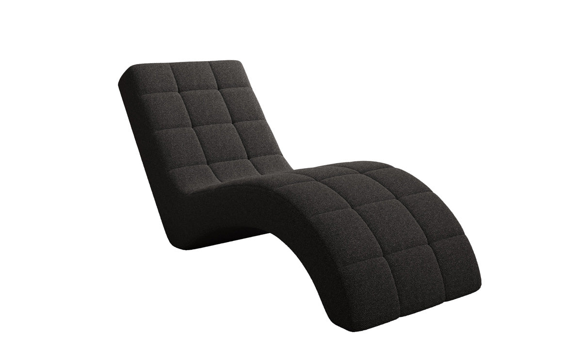 Designer afslapningsstol Nela i Bouclé