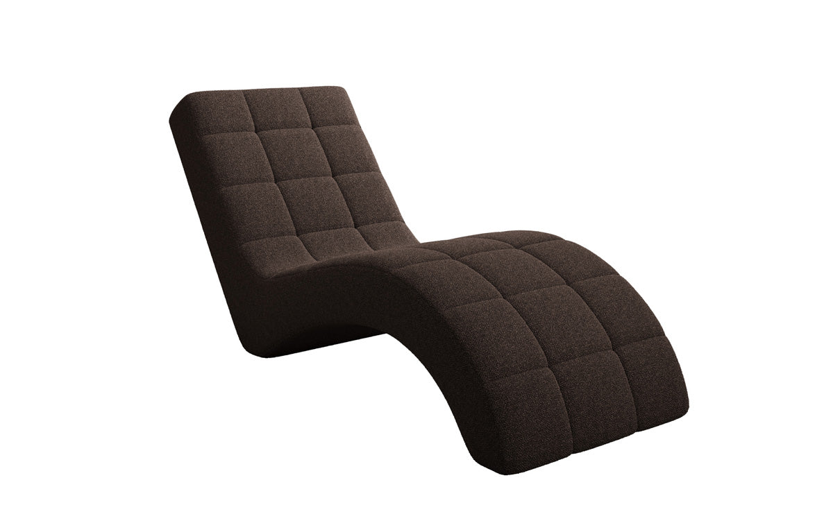 Designer afslapningsstol Nela i Bouclé