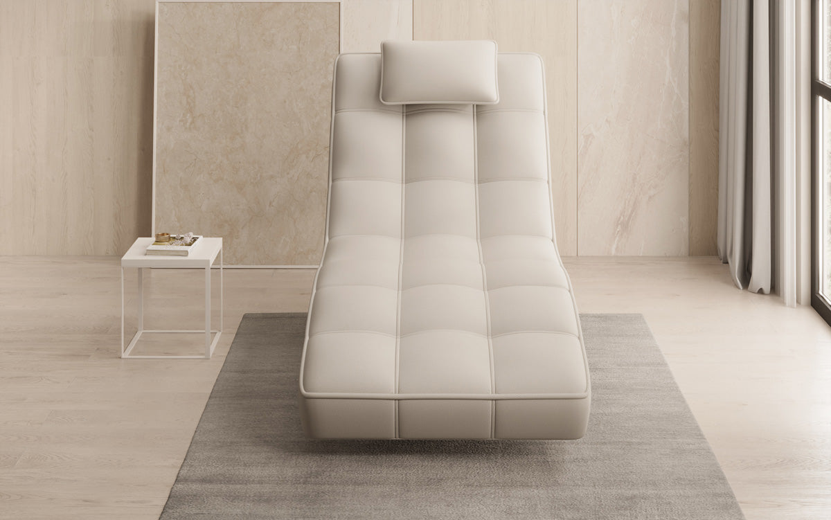 Designer Relax-Liege Livara Stof med drejefunktion