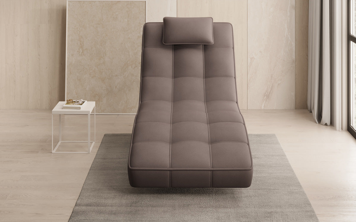 Designer Relax-Liege Livara Stof med drejefunktion