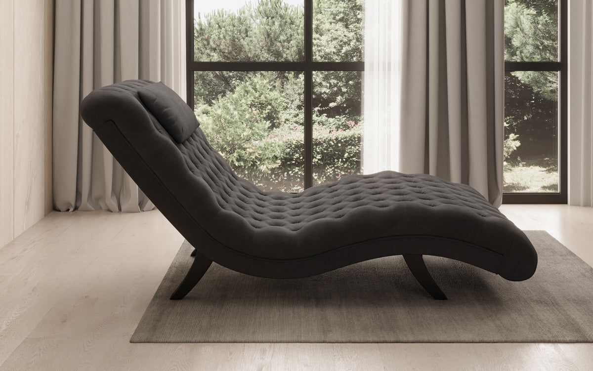Designer Relax-Liege Elarion in Velour
