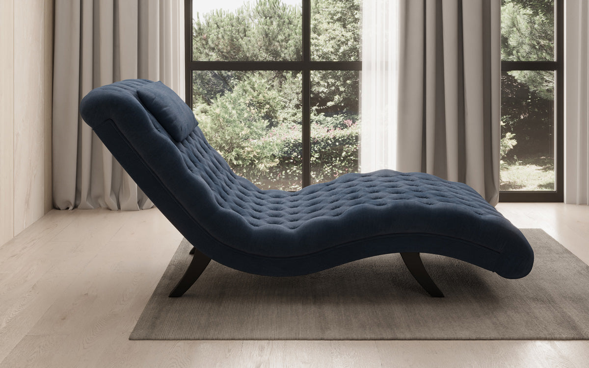 Designer Relax-Liege Elarion in Velour