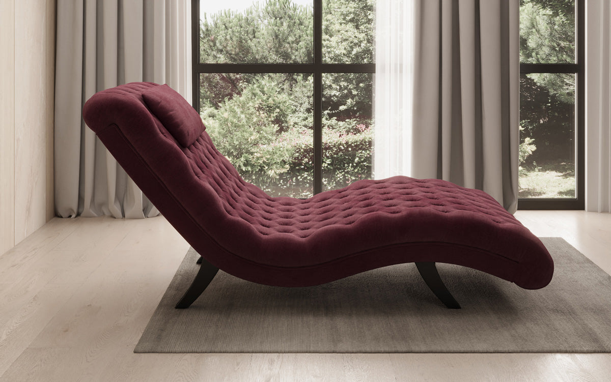 Designer Relax-Liege Elarion in Velour