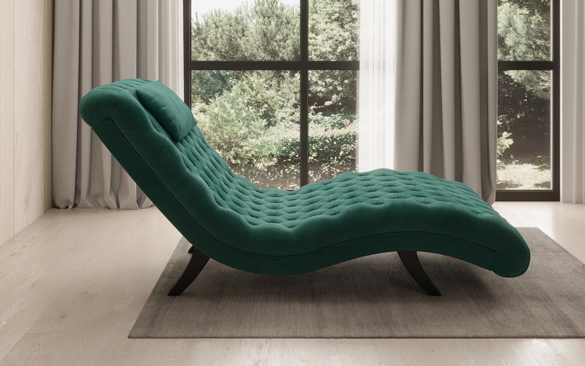 Designer Relax-Liege Elarion in Velour