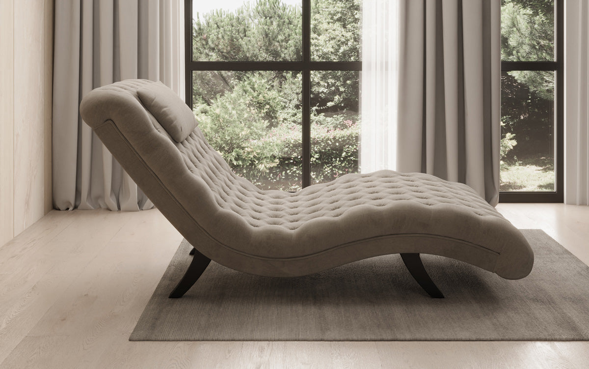 Designer Relax-Liege Elarion in Velour