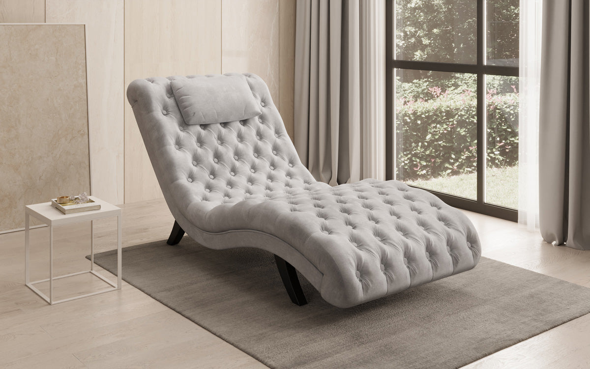 Designer Relax-Liege Elarion in Velour
