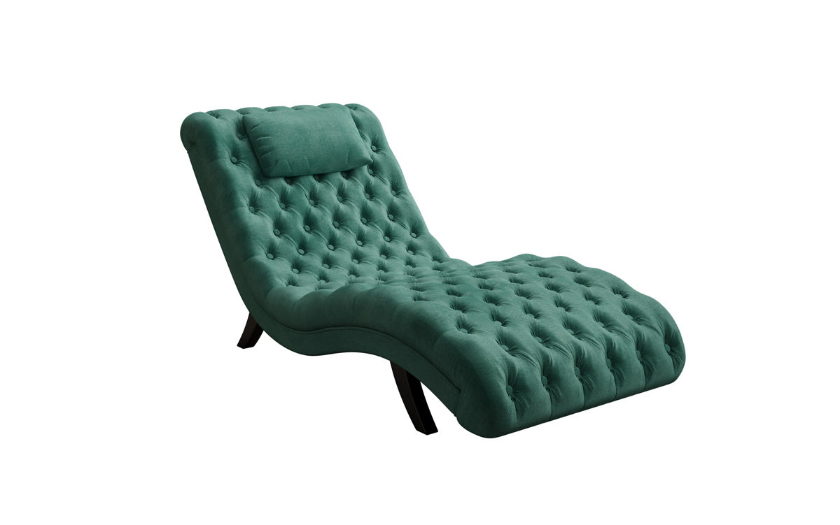 Designer Relax-Liege Elarion in Velour