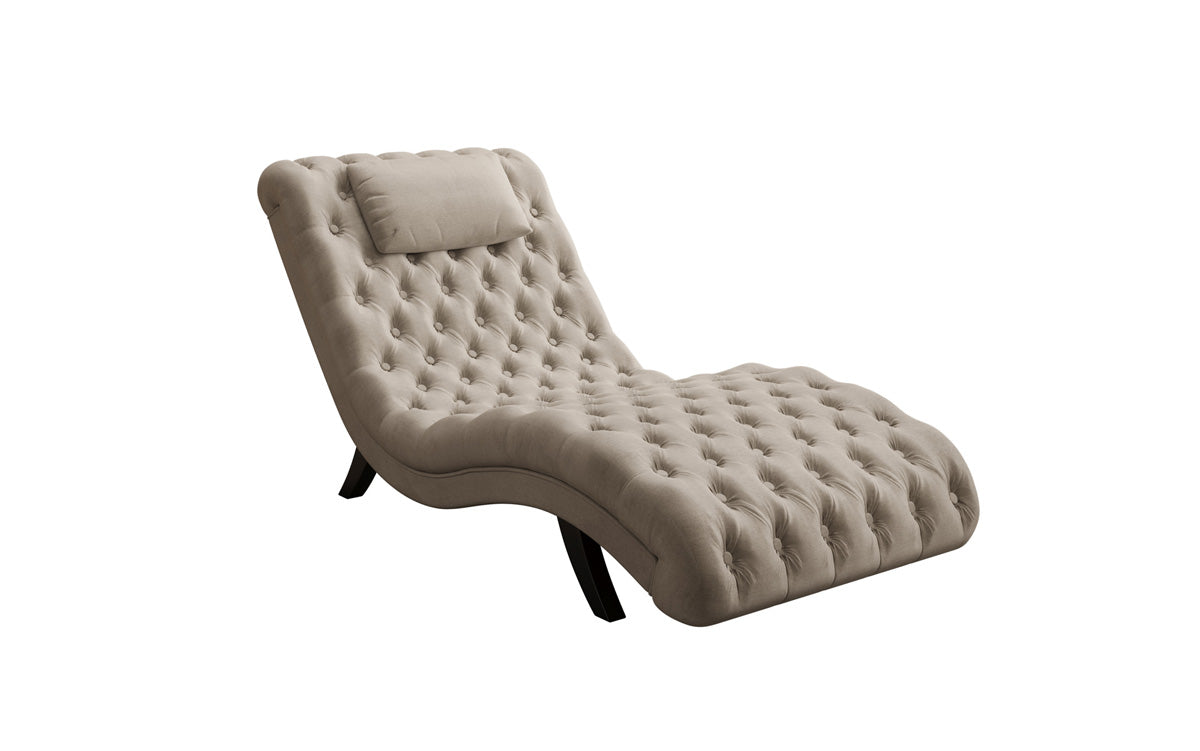 Designer Relax-Liege Elarion in Velour