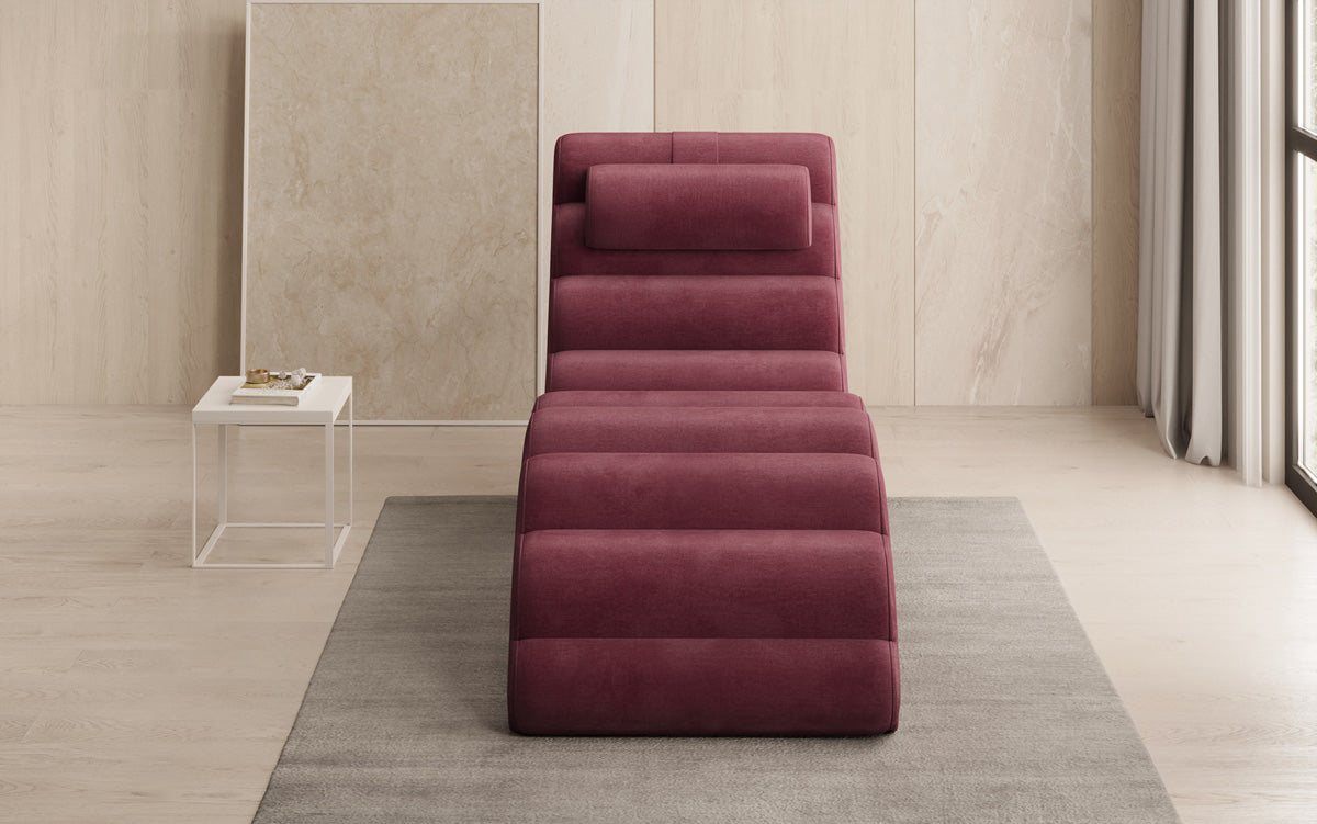 Designer afslapningsstol Malina i Velour