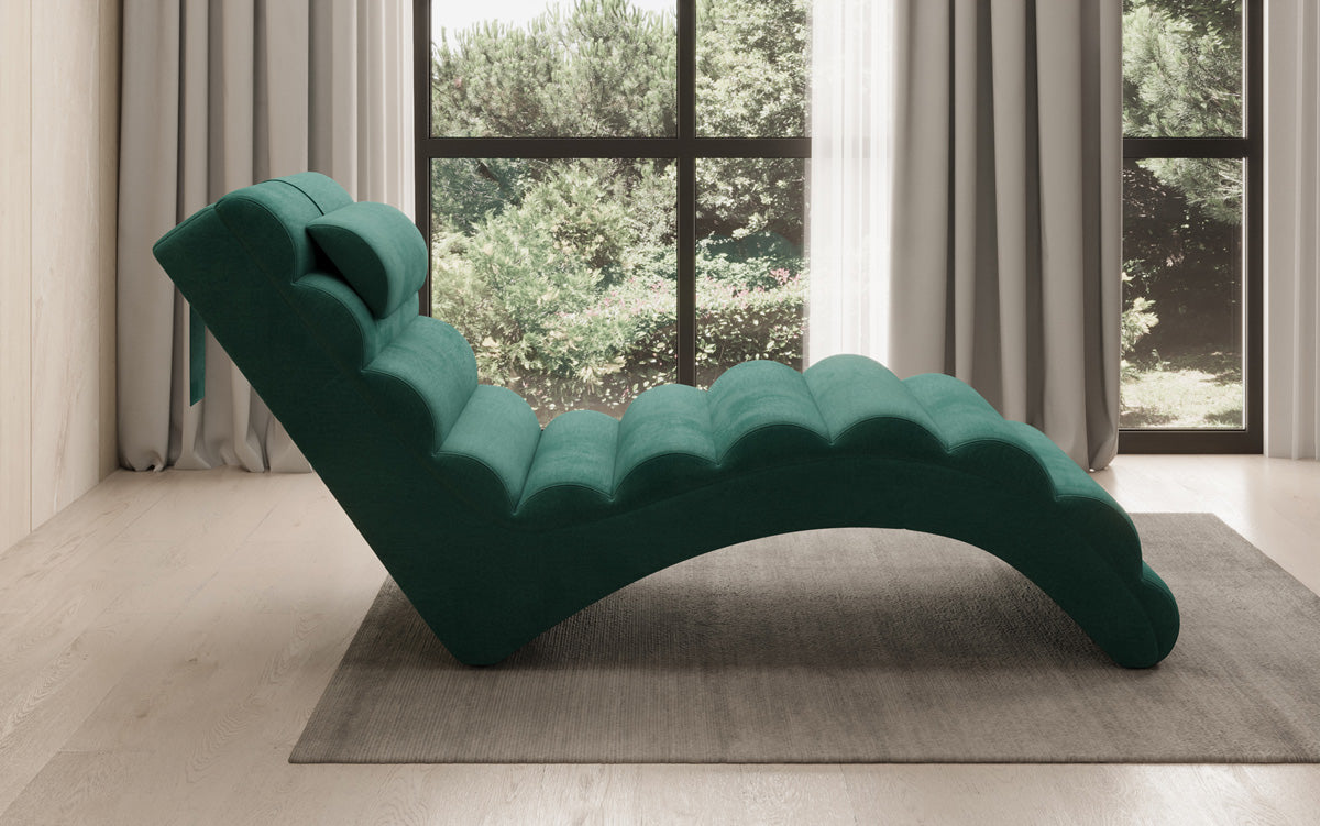 Designer afslapningsstol Malina i Velour