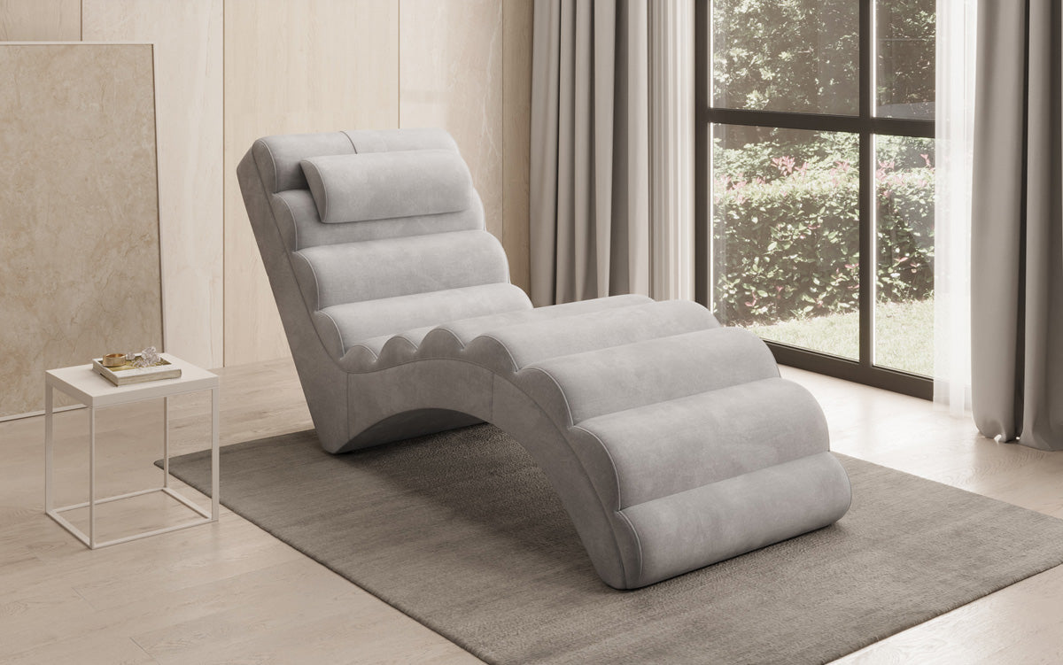 Designer afslapningsstol Malina i Velour