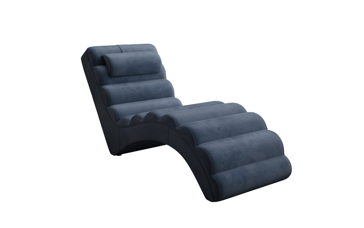 Designer afslapningsstol Malina i Velour