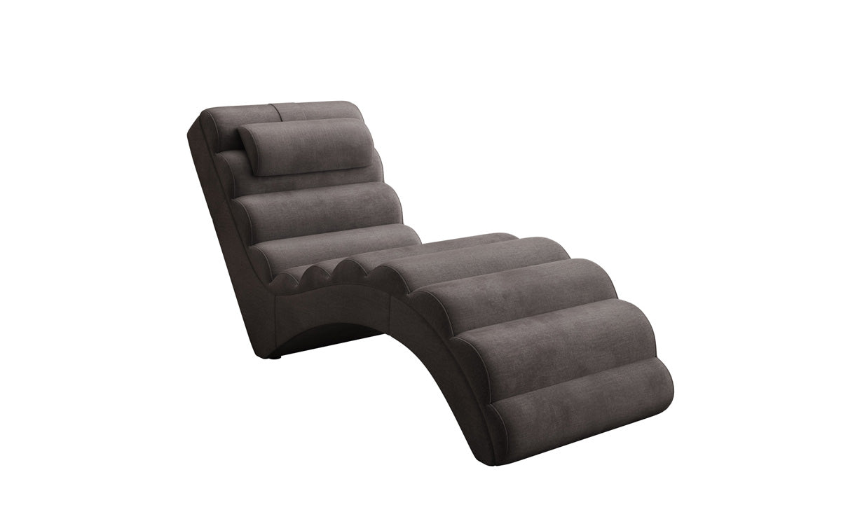 Designer afslapningsstol Malina i Velour