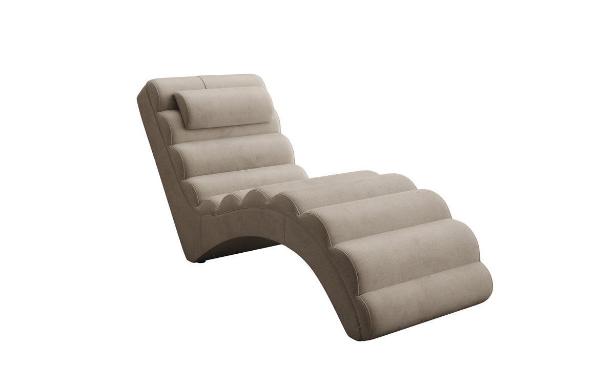 Designer afslapningsstol Malina i Velour