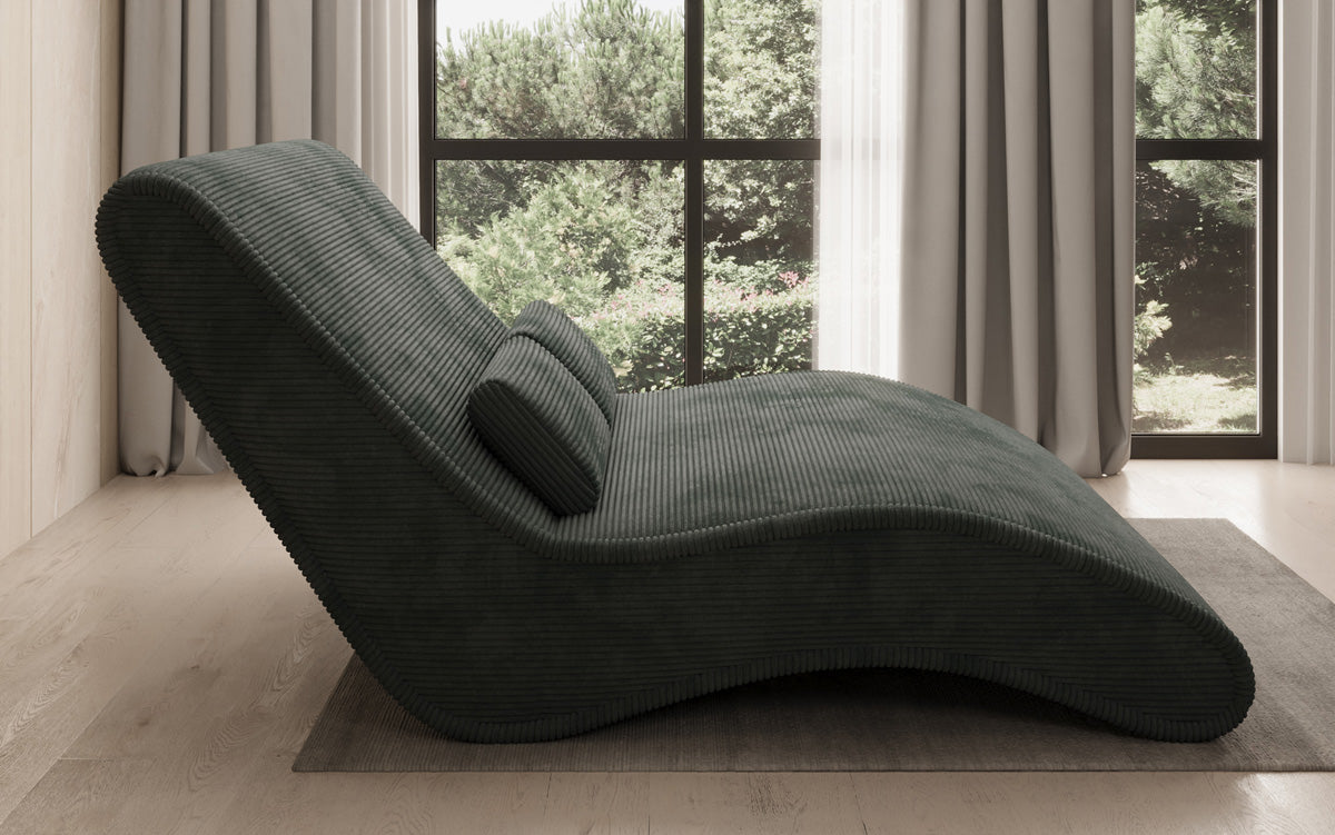 Designer Relax-Liege Lunaris 120 i Cordfløjl