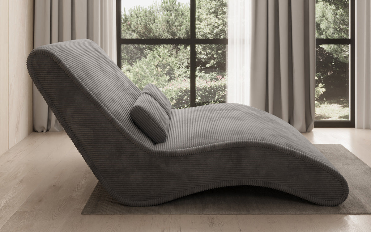 Designer Relax-Liege Lunaris 120 i Cordfløjl