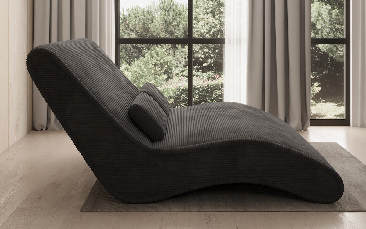 Designer Relax-Liege Lunaris 120 i Cordfløjl