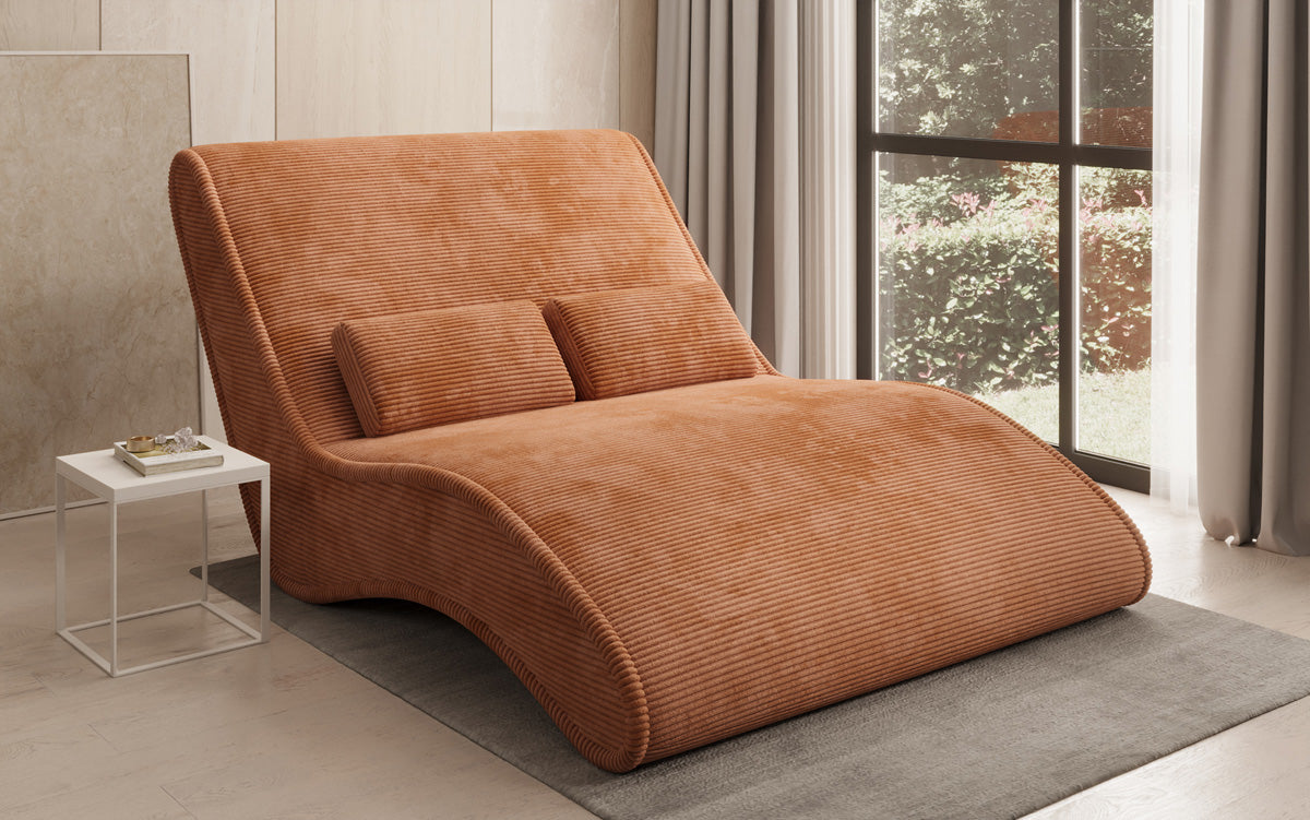 Designer Relax-Liege Lunaris 120 i Cordfløjl