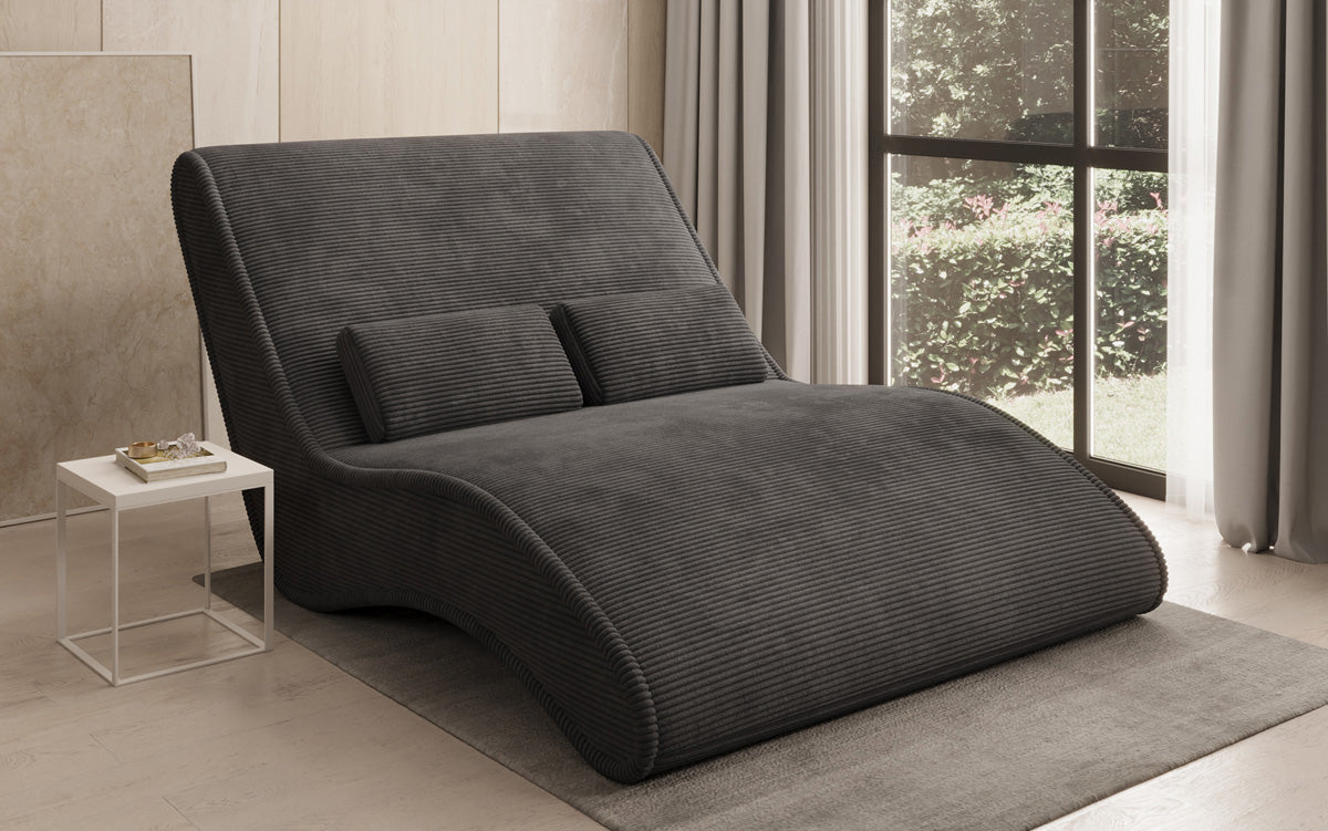 Designer Relax-Liege Lunaris 120 i Cordfløjl