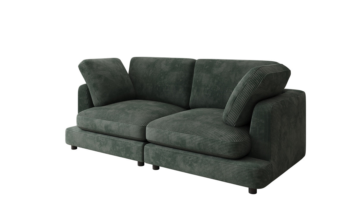 Designer 2 Sitzer Sofa Thalessa in Cord