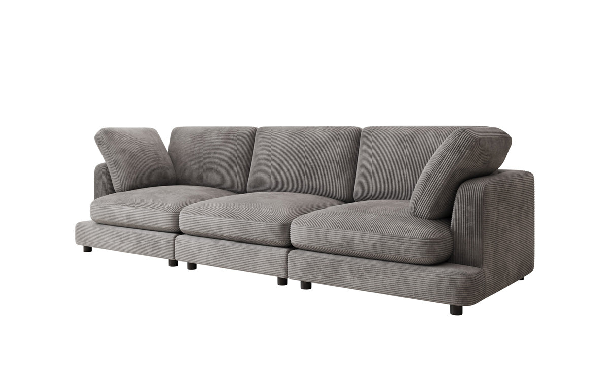 Designer 3-personers sofa Thalessa i Cordfløjl