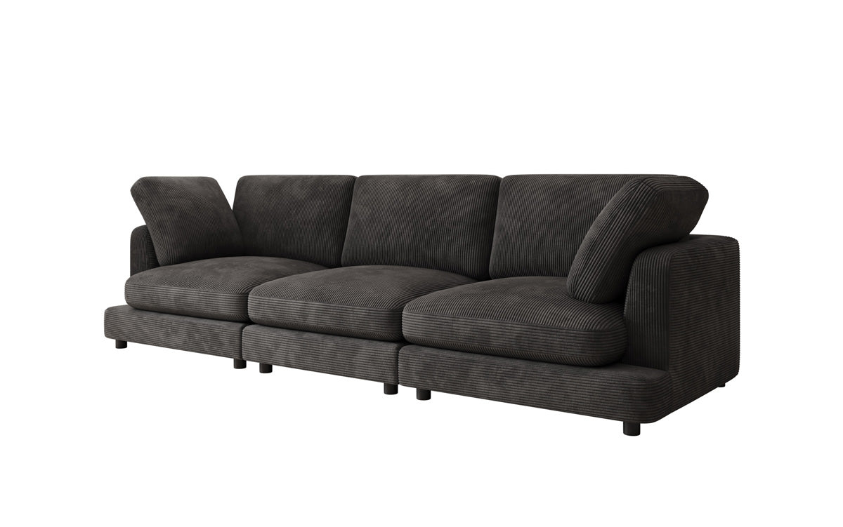 Designer 3-personers sofa Thalessa i Cordfløjl