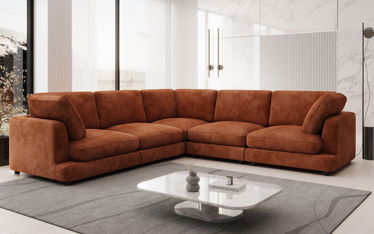 Designer Sofa Thalessa L Maxi i Cordfløjl