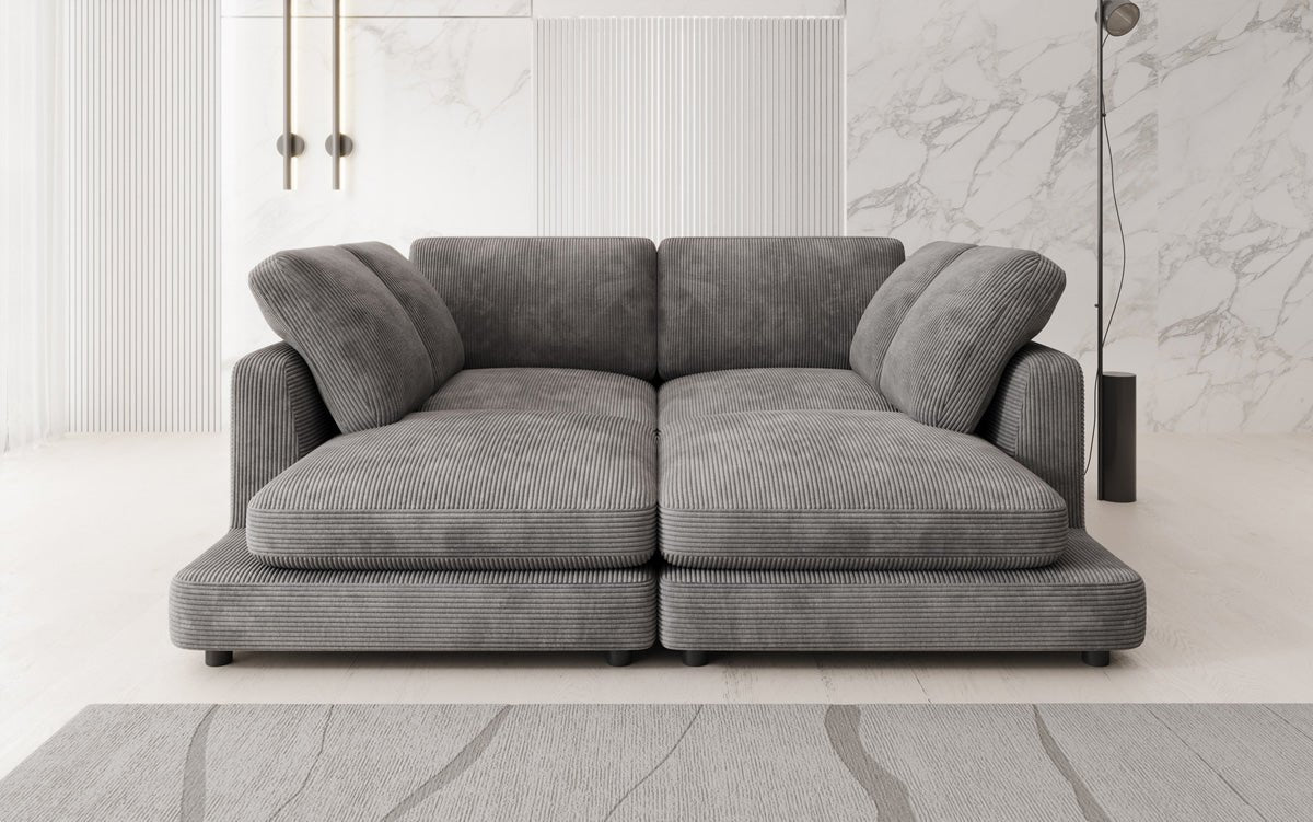 Designer Lounge-Sofa Thalessa in Cord