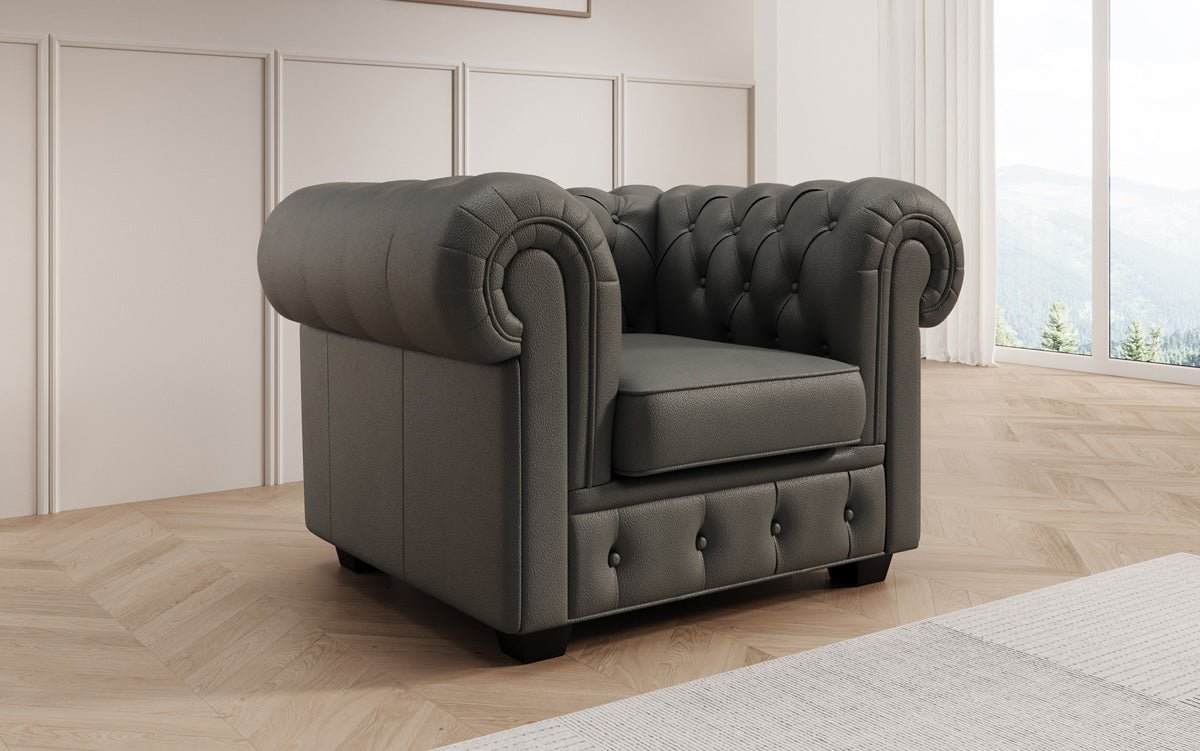 Chesterfield Royal 3+2+1 Sofasæt i ægte læder
