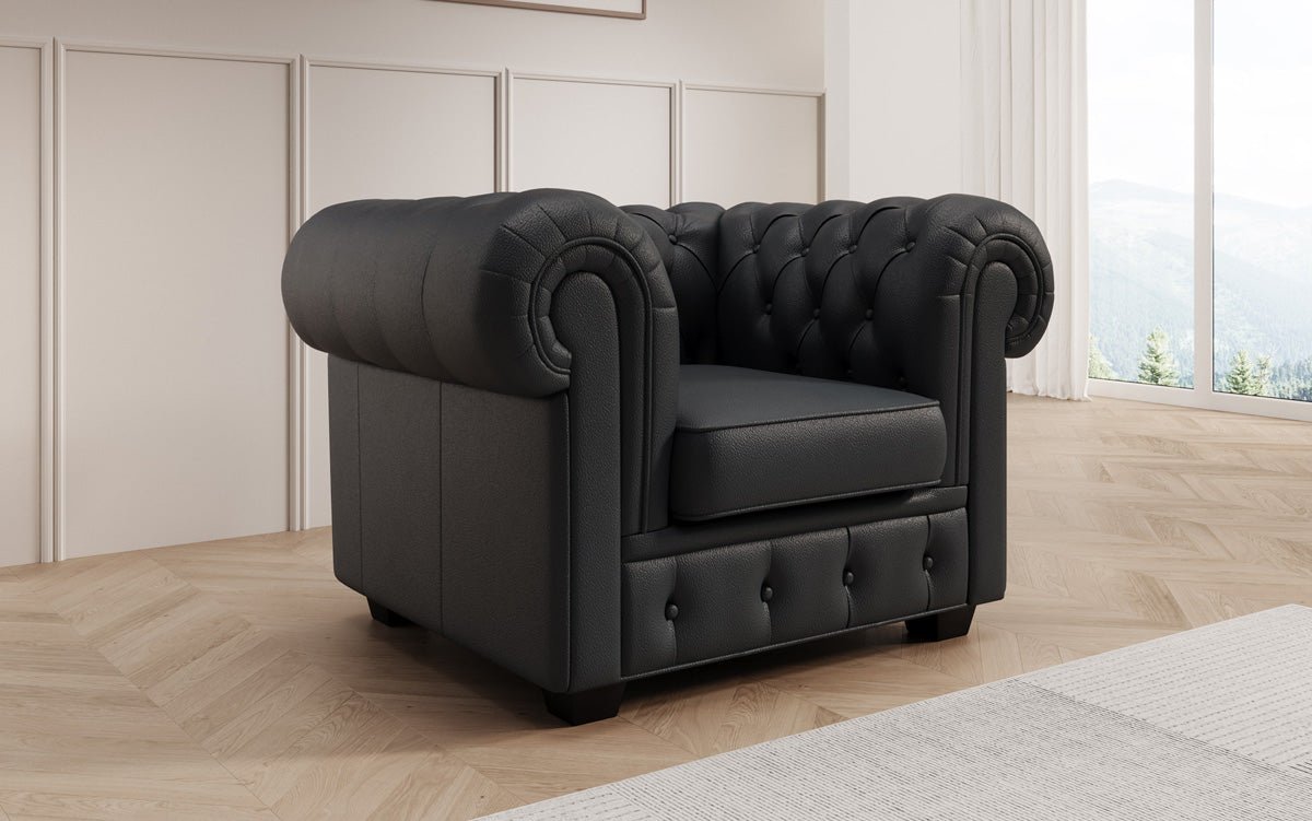 Chesterfield Royal 3+2+1 Sofasæt i ægte læder